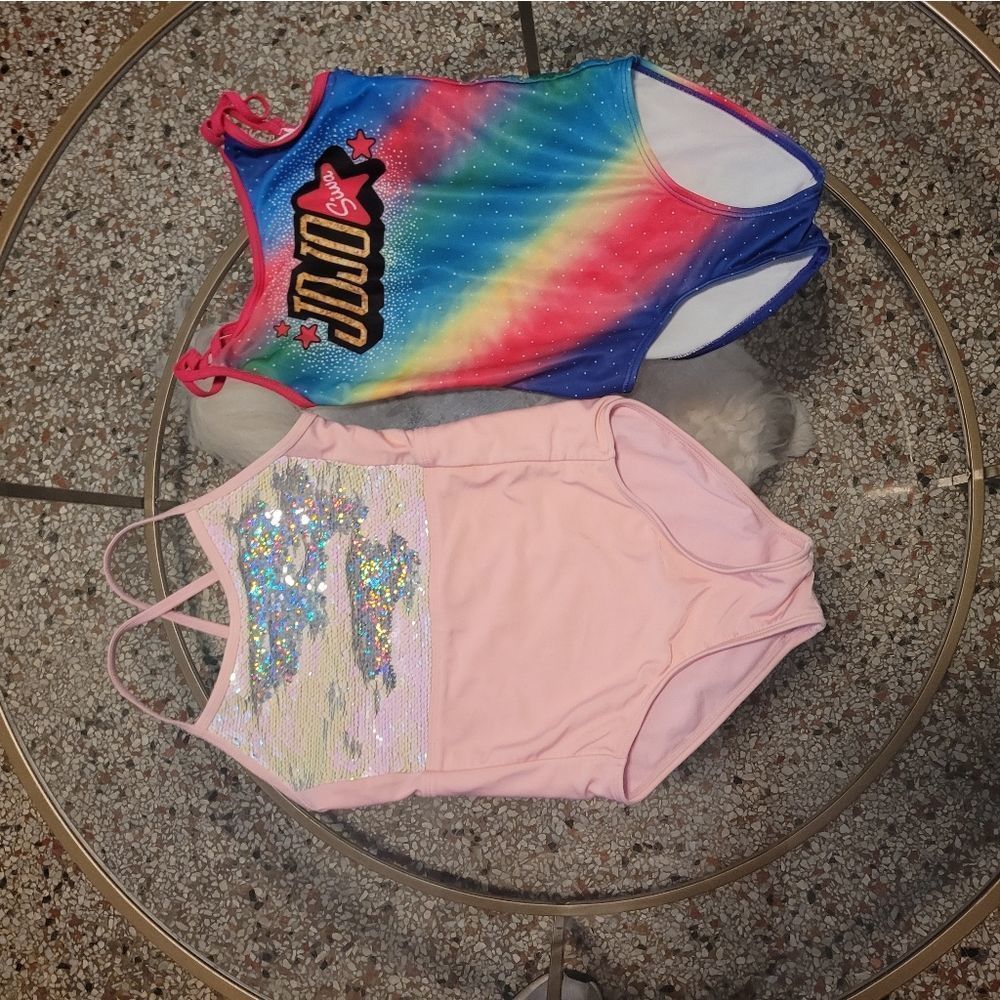 Set of 2 Girls One-piece Bathing Suite